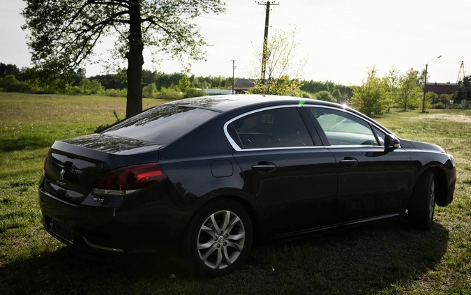 Peugeot 508 cena 32900 przebieg: 344700, rok produkcji 2015 z Warszawa małe 277